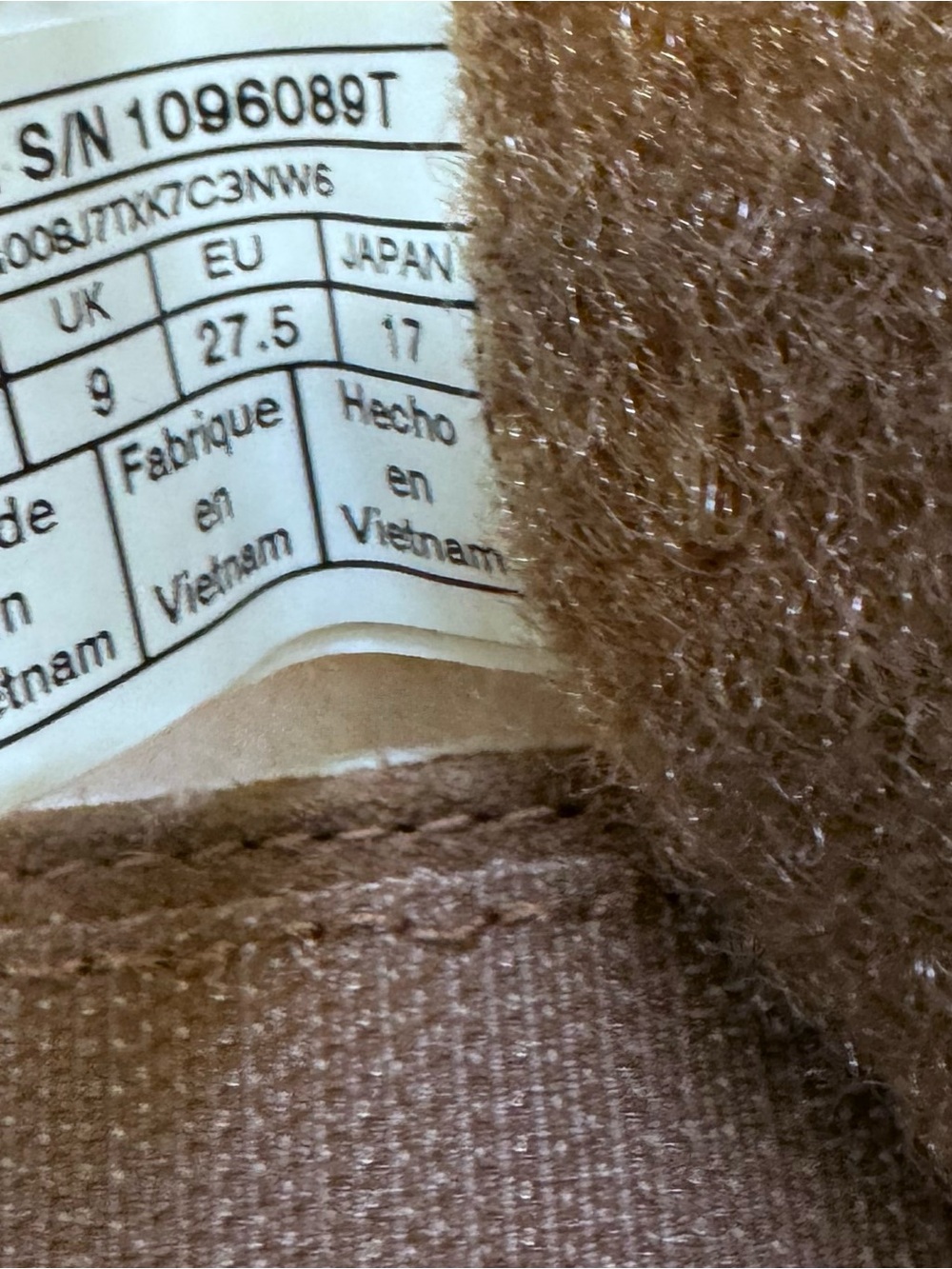 UGG Kids Chocolate Brown Sheepskin Boots with White Plush Lining - Picture 5 of 6